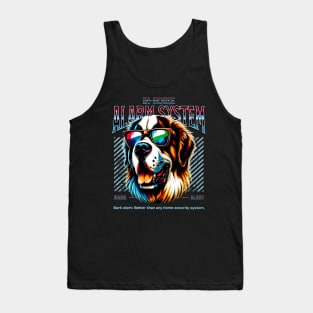 Bark Alert Saint Bernard Tank Top